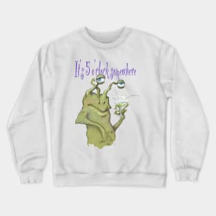 Alien Happy hour 01 Crewneck Sweatshirt